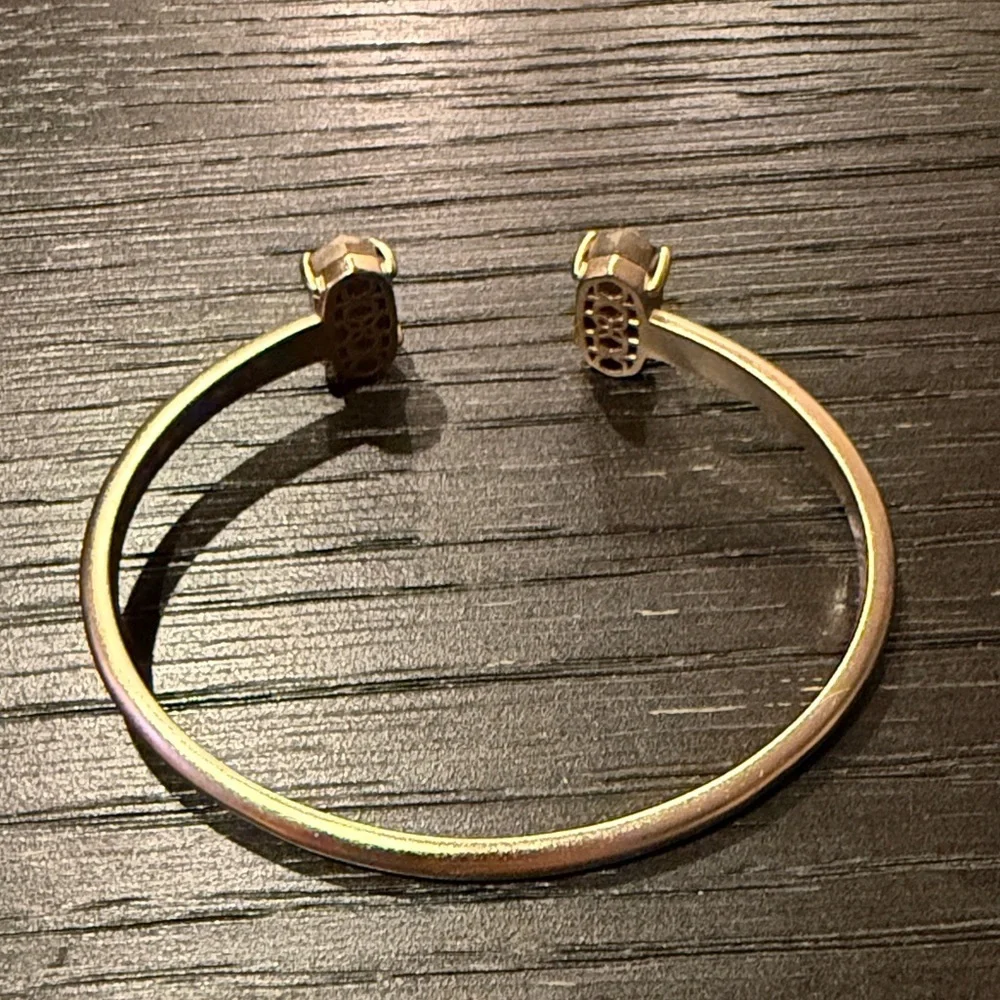 Kendra Scott Women’s Gold/Bronze Bracelet with Sparkle Accents